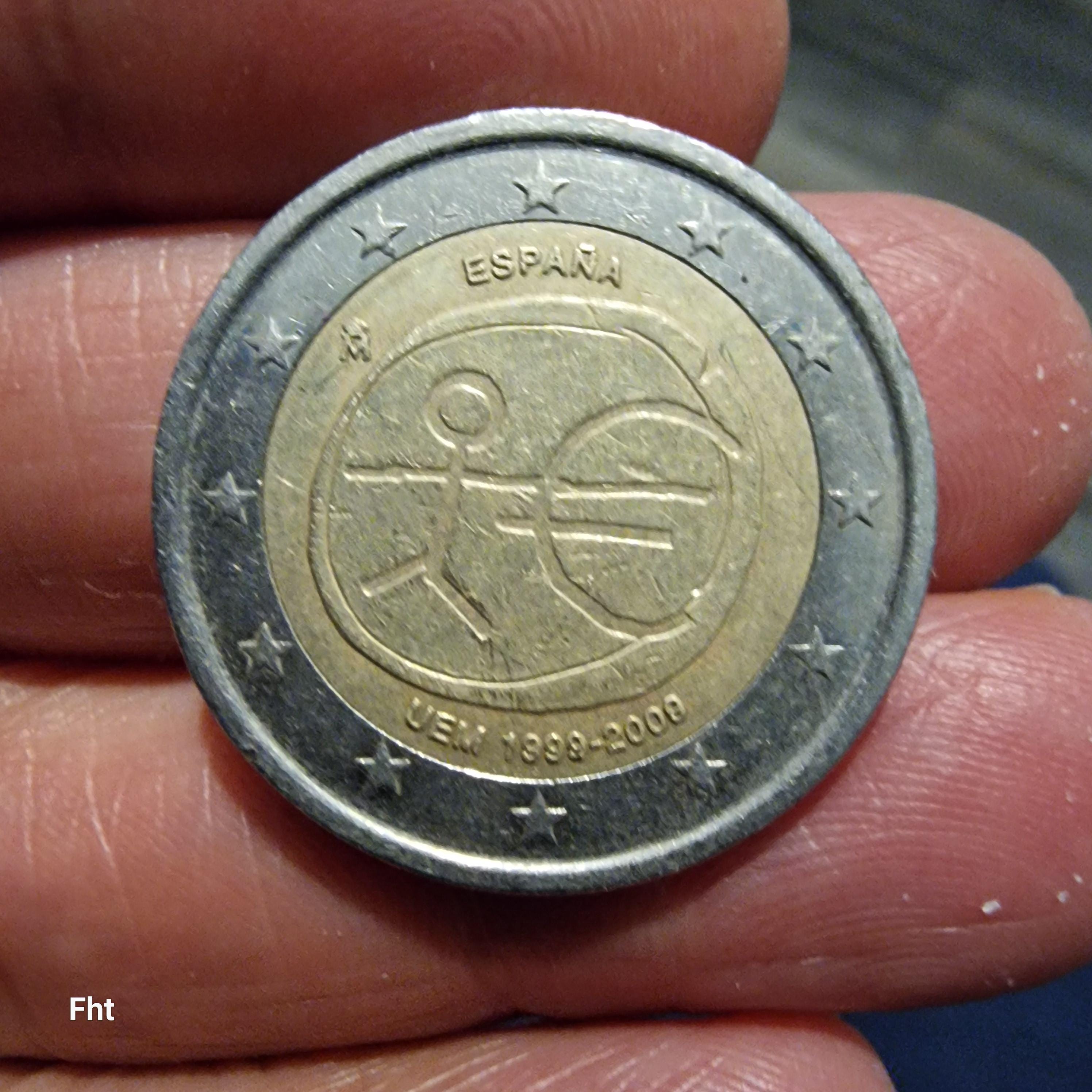 スペイン (ESPAÑA)1999年 セルバンテス 10セント硬貨 スペイン (ESPAÑA