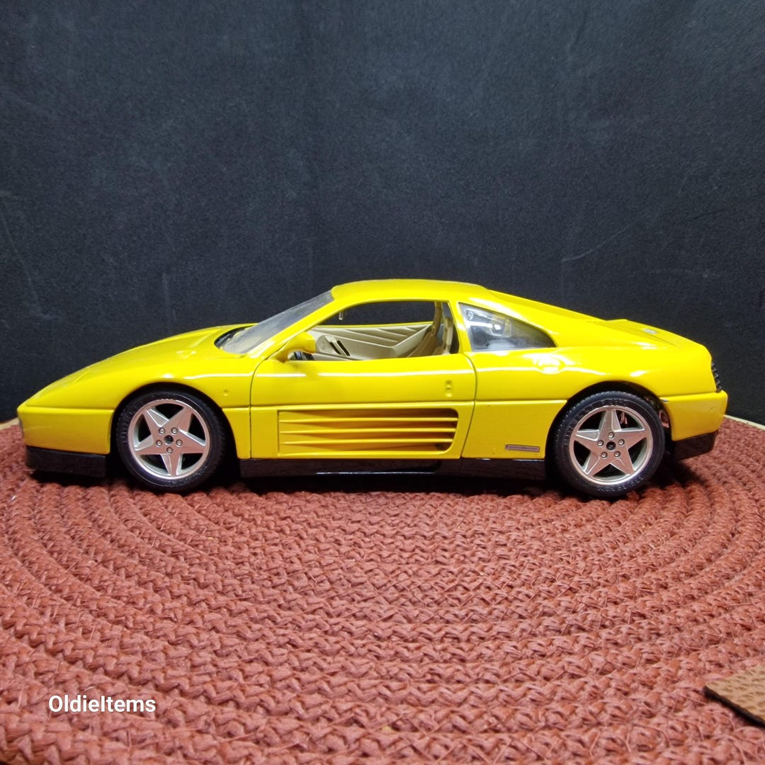 Burago フェラーリ348tb 1989 Burago Ferrari 348 TB (1989) Diecast Model Car, 1/18 Scale - Etsy
