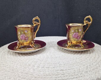 Hard to Find Vintage Antique O.H.C Ohashi Japan Empire Style Cup