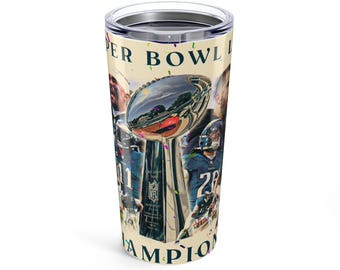 Gobelet Super Bowl LIX 20 oz des Eagles de Philadelphie