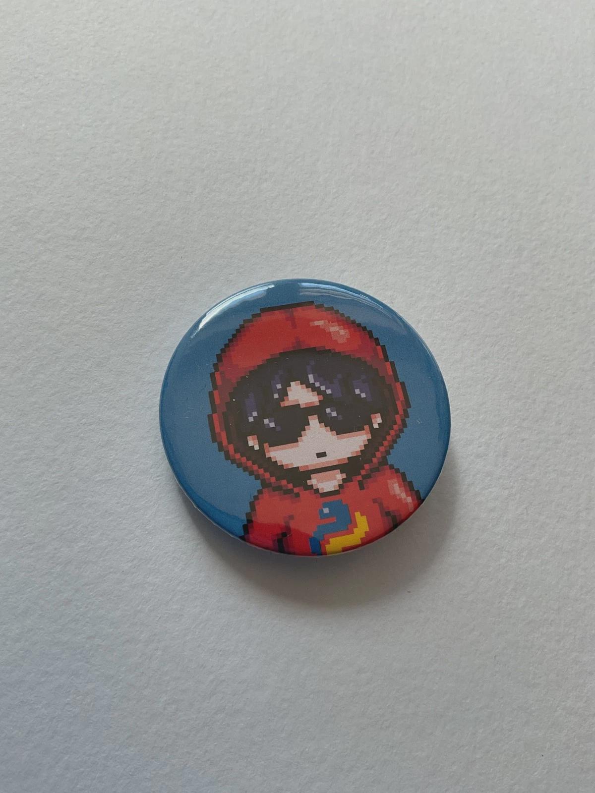 Pixel Art Python Programmer Pin Badge, Retro Tech Style Sticker - Etsy UK