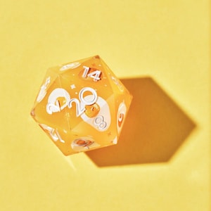Dispel Dice "Brunch" 7-Piece Iconic Dice Set for DnD, RPGs & Board Games