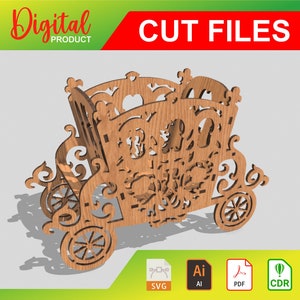 Dekoracja kosza rydwanu do projektu laserowo wycinanego glowforge szablon wzór 3 mm 4 mm svg - ai - pdf - cdr 00014