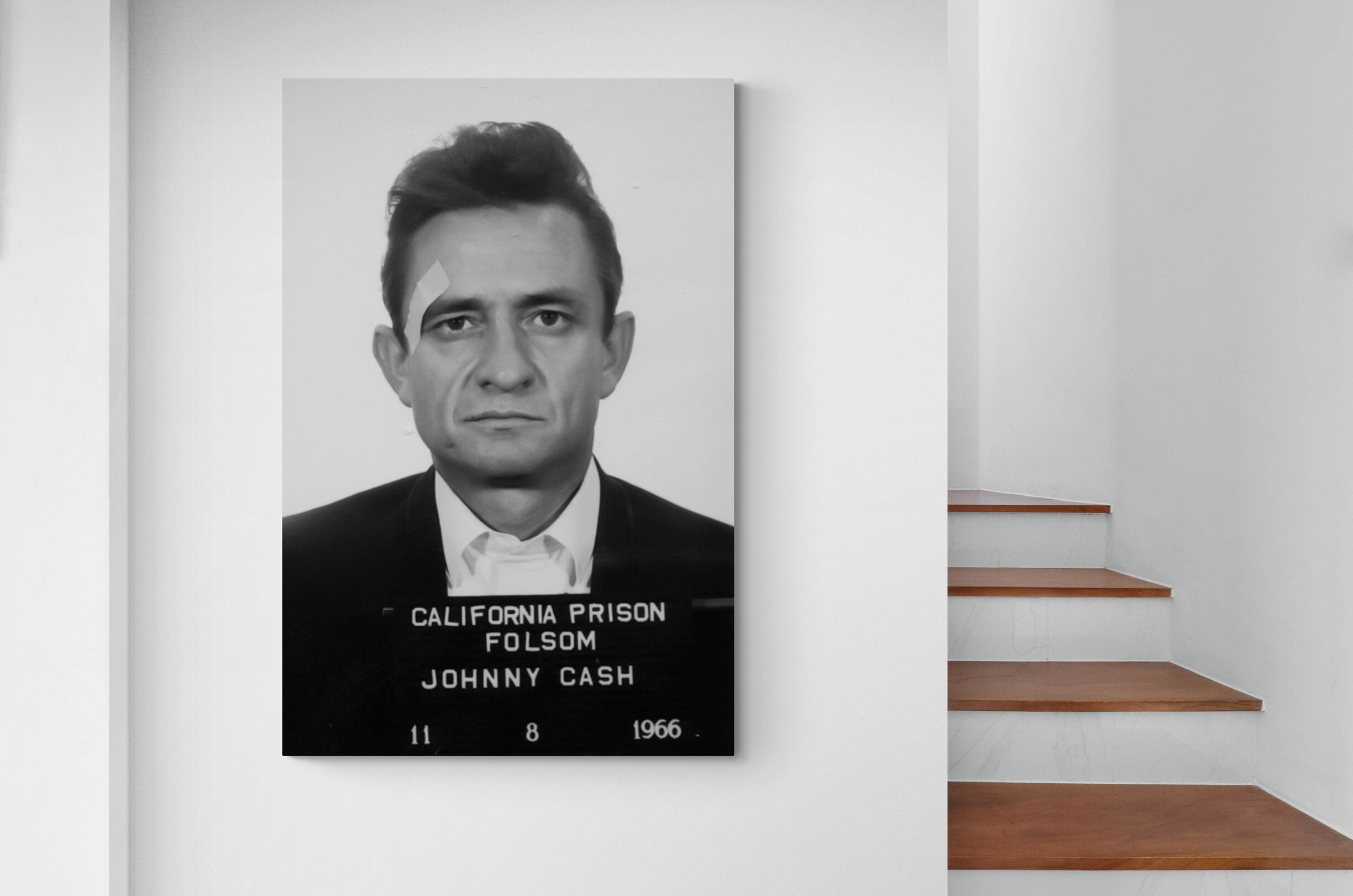 Mug Shot Poster Size Prints of Johnny Cash Large Print or - Etsy