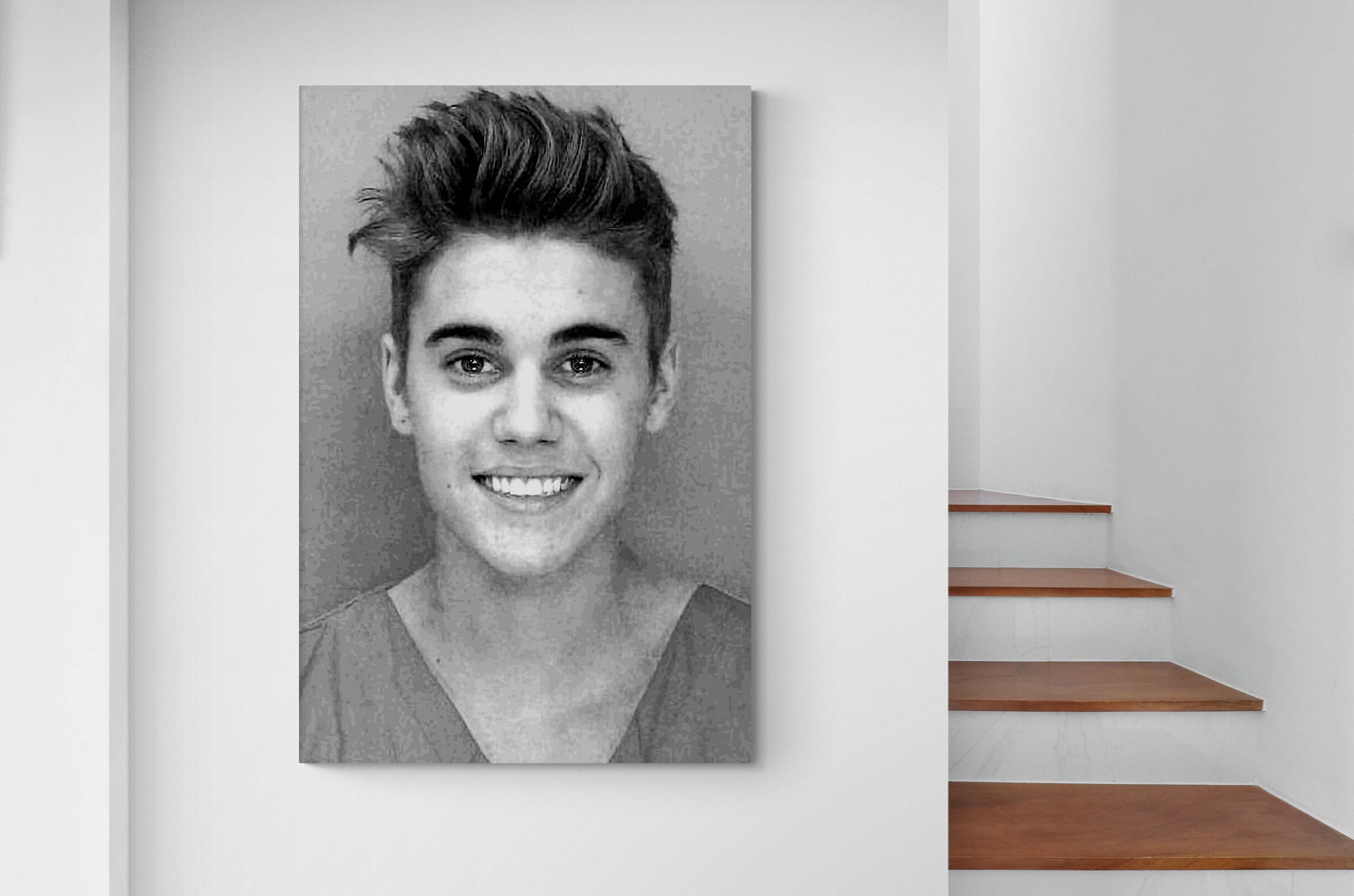 Justin bieber mugshot tapestry hotsell