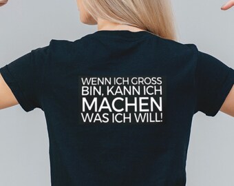 Was ich schon immer machen wollte · Bio T Shirt · motivierendes T Shirt Damen · Mama Shirt · Yoga Shirt · Qualität · Geschenk beste Freundin