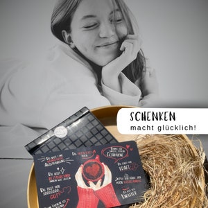 Frühstücksbrettchen 'Du bist' I Geschenkideen für die Ehefrau I Geschenk Freundin I Kleinigkeit für Frauen I Jahrestag I Geburtstag Freundin Bild 8