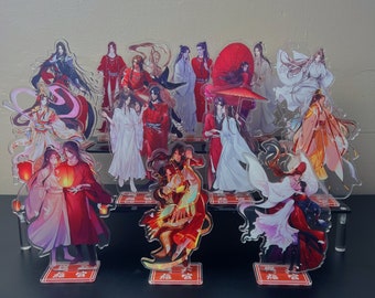 Heaven's official blessing acrylic stands, heaven's official blessing standee, heavens official desk stand, Tgcf standee, 天官赐福