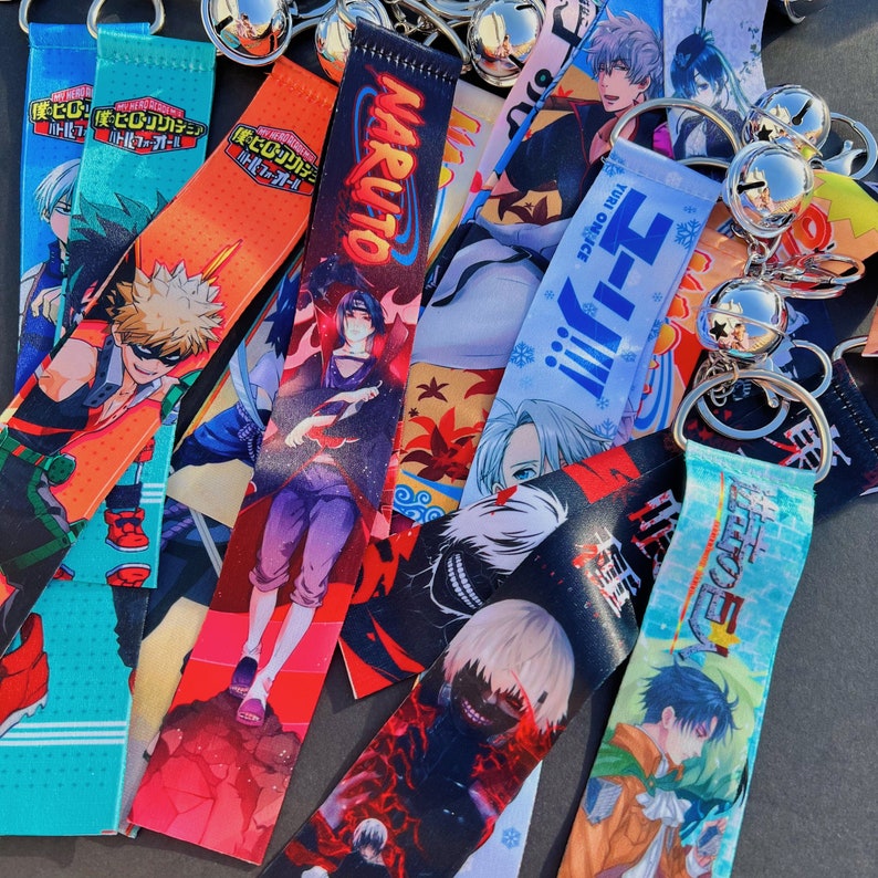 Buy 2 Get 1 Free Anime Keychains Personalized Mystery Anime Etsy