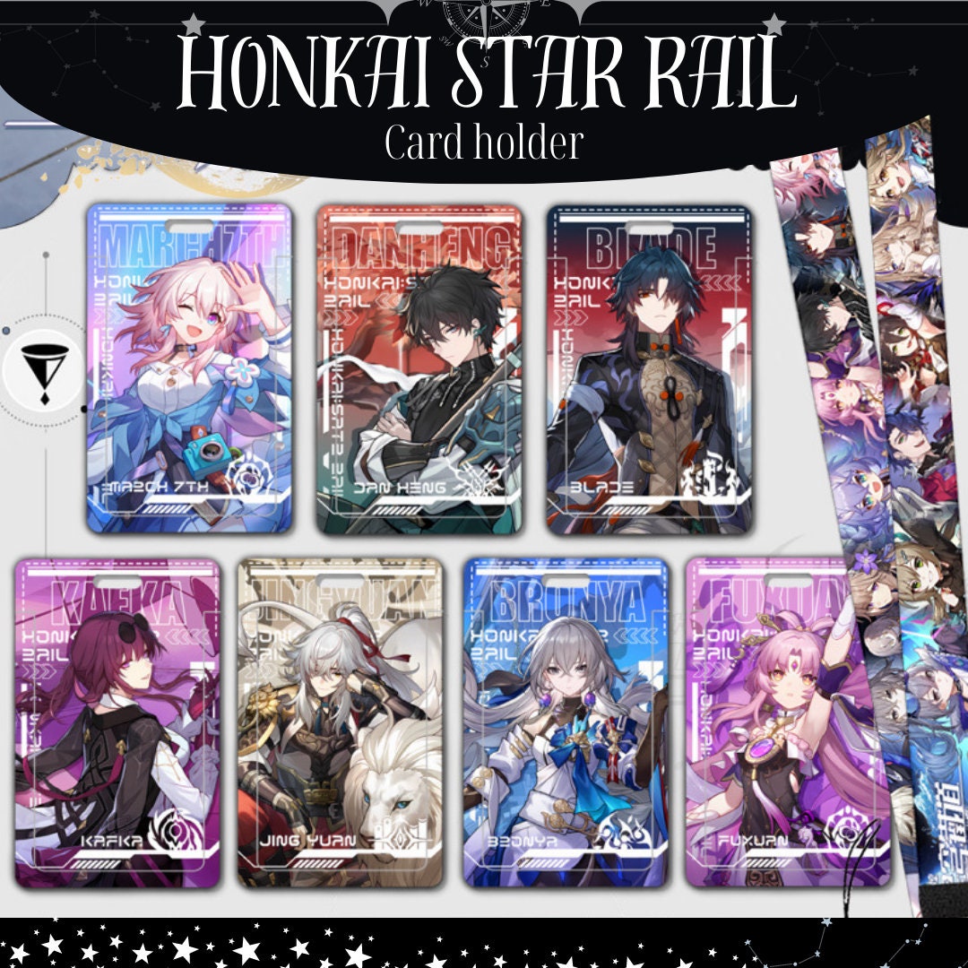 Honkai: Star Rail HuoHuo Cosplay Card Cover Hard Case Card Holder