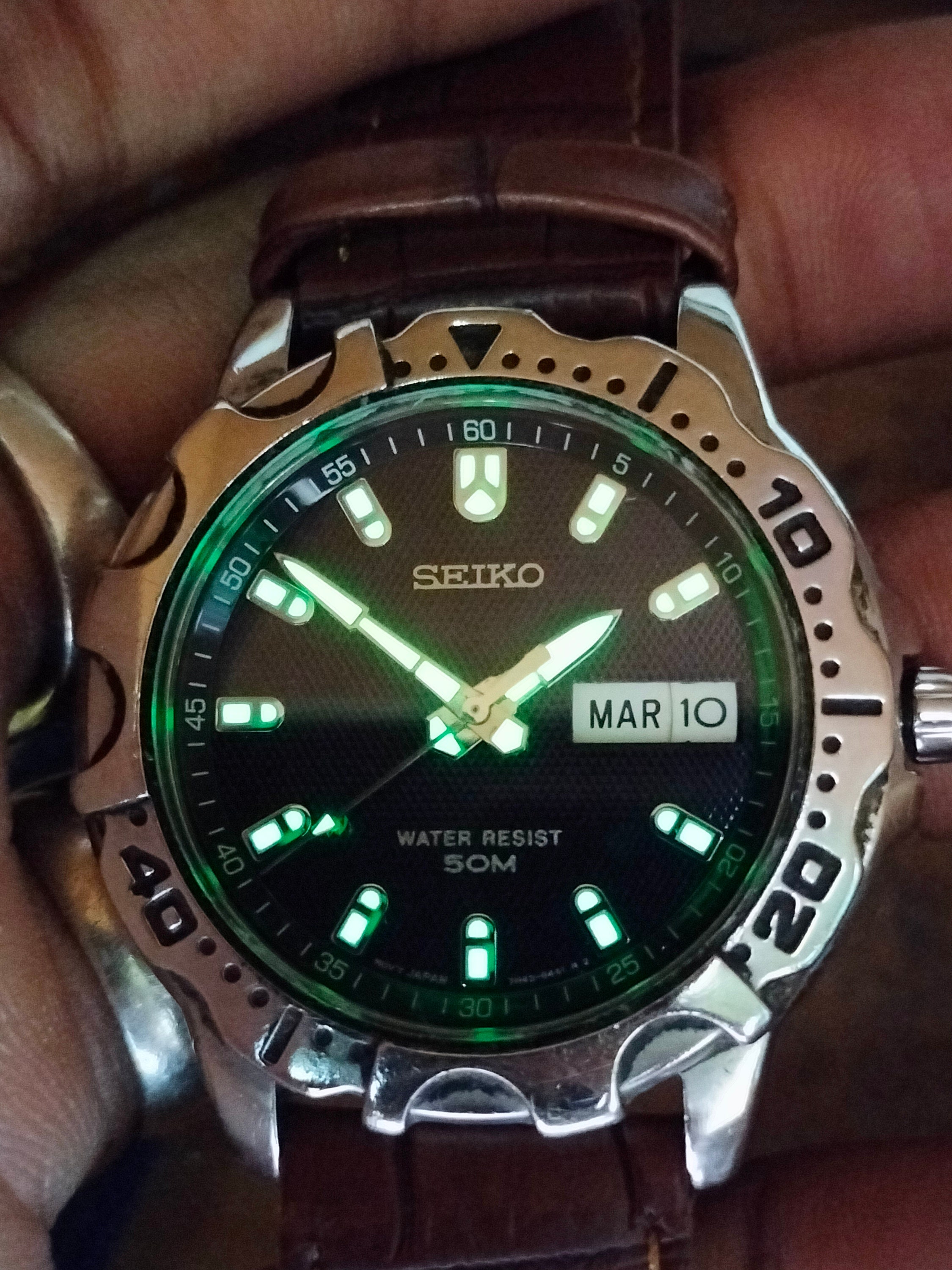 Seiko 7n43 Watch - Etsy