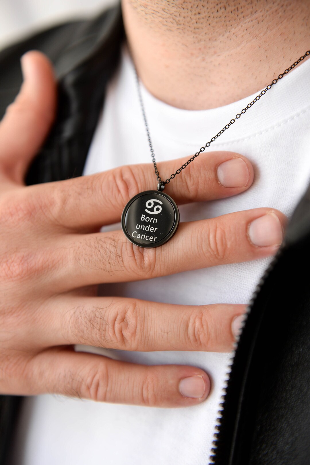 Men's Personalised Necklace, Custom Name Necklace, Men's Bar Necklace