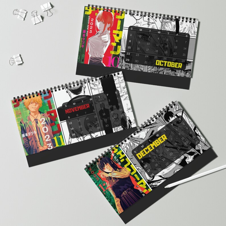 anime-2023-desk-calendar-tv-series-japanese-anime-new-year-etsy