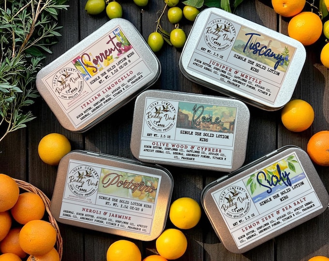 A Journey Through Italy Collection Solid Lotion Nibs