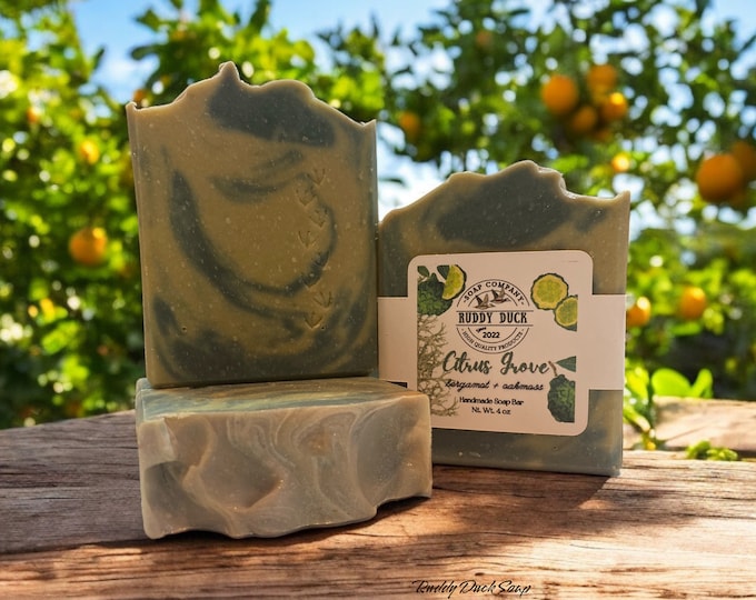 Citrus Grove Handmade Soap Bar