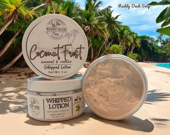 Goat Milk and Hemp Oil Whipped Lotion