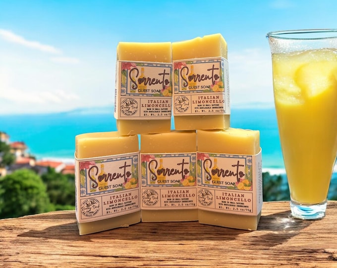 A Journey Through Italy Collection Guest Sized Sorrento Soap