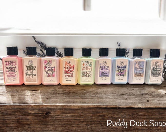 2 ounce Travel Sized Lotions
