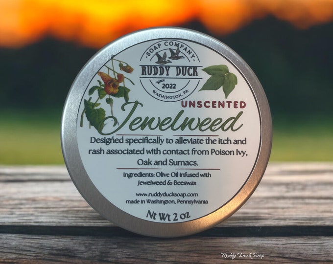 Jewelweed Salve, Poison Ivy, Anti-Itch