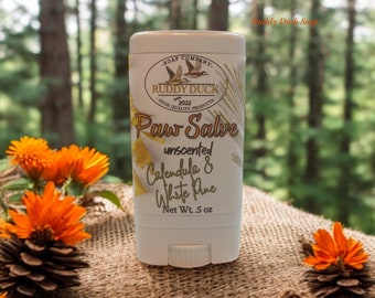 Puppy Paw Salve: Calendula & White Pine, Unscented