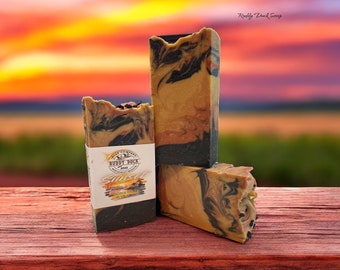 Sunset Autumn Themed Soap