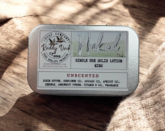Lotion Nibs in Reusable Tin