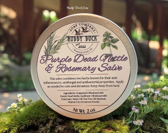 Purple Dead Nettle and Rosemary Salve