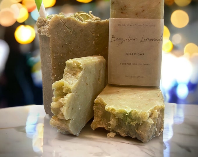 Brazilian Lemonade Handmade Soap Bar