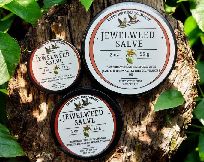 Jewelweed Salve, Poison Ivy, Anti-Itch