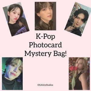 K-Pop Photocard Mystery Bag!