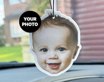 Personalised Custom Photo Car Fresheners. Branded Your Image Car Fresheners. Custom Photo Car Accessories. Perfect Customisable Car Gift.
