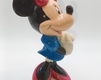 Prachtig zeldzaam moeilijk te vinden vintage Royal Doulton Minnie Mouse Disney's 70th Anniversary Edition-beeldje in prachtige staat