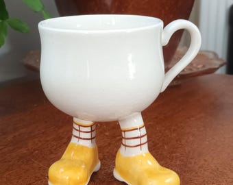 ＊Carlton ware walking Tea Pot＊ Carltonware Walking Teapot: Hand-painted English Pottery