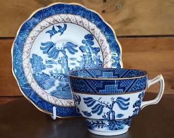 BOOTHS SILICON CHINA Real Old Willow Vintage Coffee Pot, Espresso