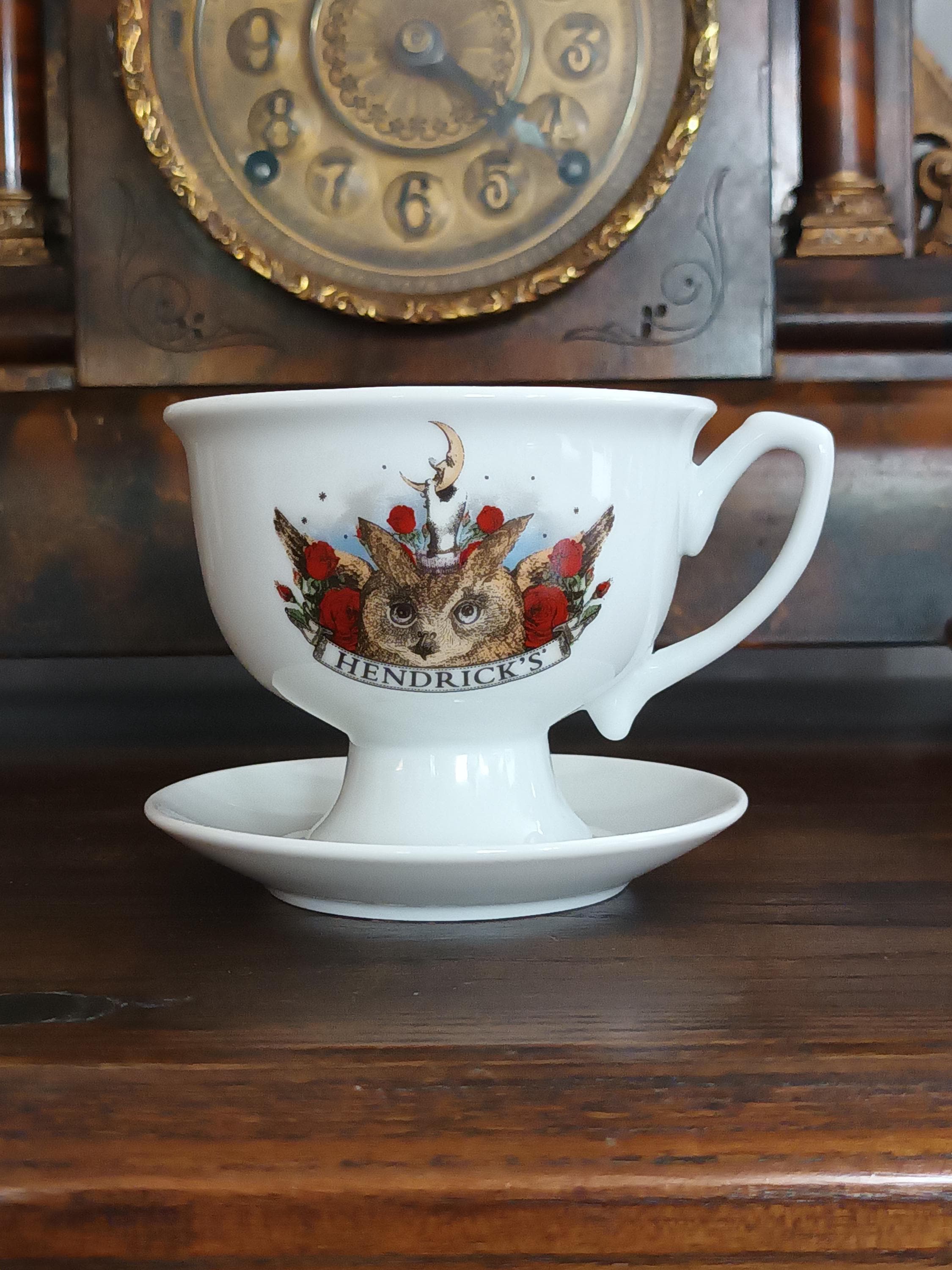 飲料・酒 HENDRICK'S ジン 1L ヘンドリックスセラミック ティーカップ