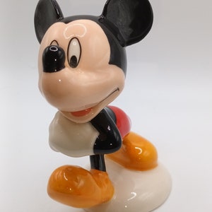 Beautiful rare Boxed Hard To Find Vintage Royal Doulton Mickey Mouse Disney's 70th Anniversary Edition Figurine in fabulous condition image 15