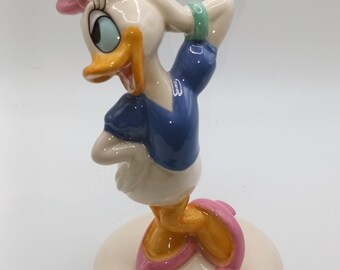 Prachtig zeldzaam, moeilijk te vinden vintage Royal Doulton Daisey-eend Disney's 70th Anniversary Edition-beeldje fantastische staat in originele doos