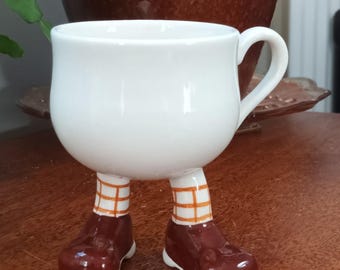 Carltonware Walking Sugar Bowl, Carltonware Sugar Bowl, Legs