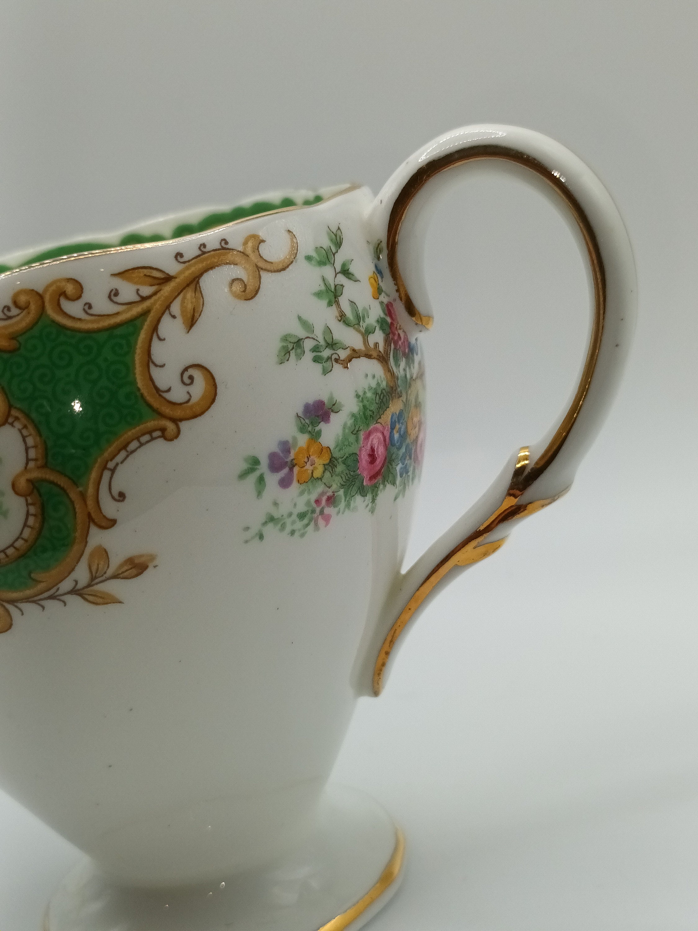 Superb Vintage EB Foley “broadway” Milk Jug and Sugar Bowl Bone China ...