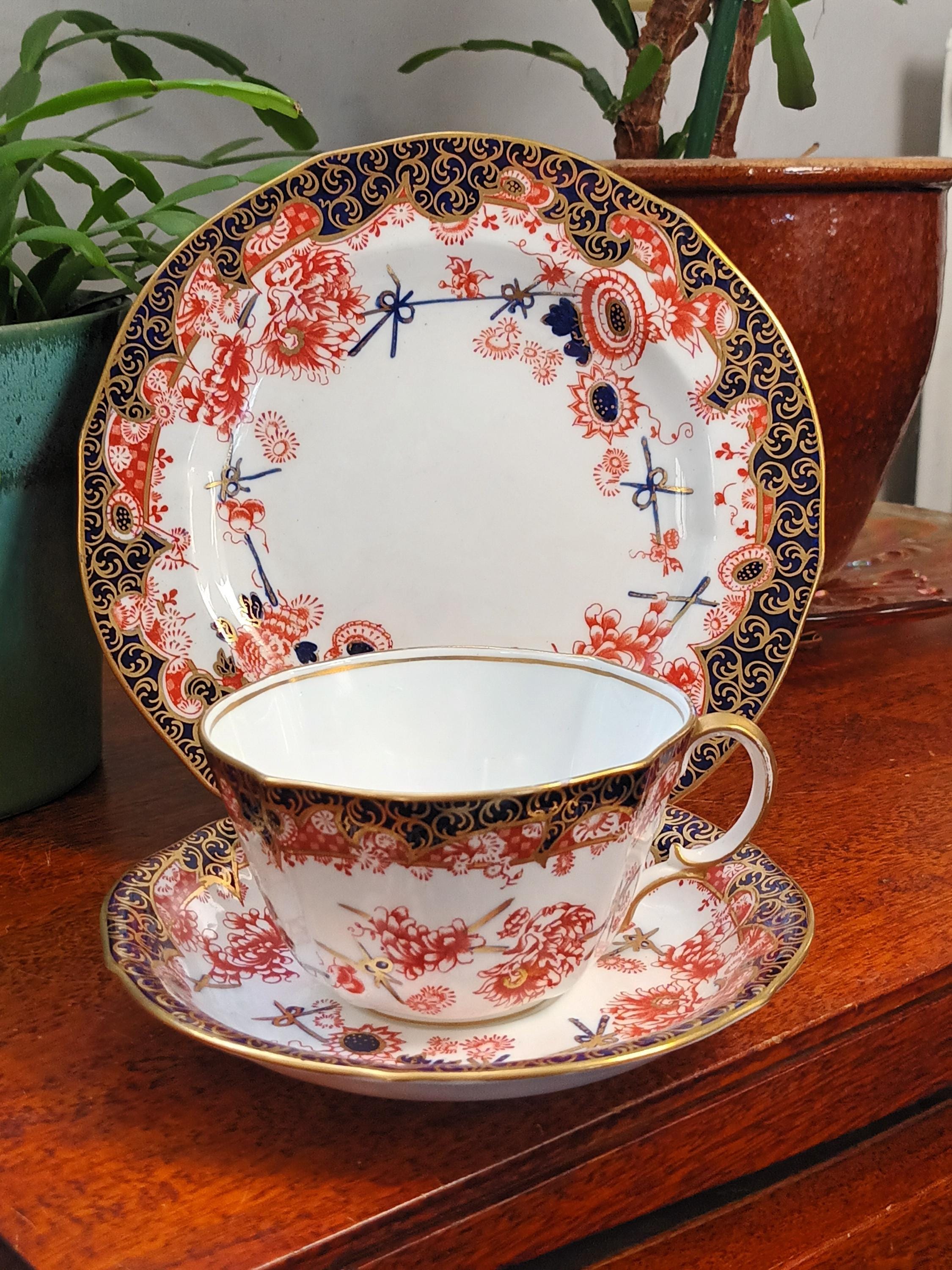 Fabulous Very Rare Antique Victorian Royal Crown Derby Fine Bone