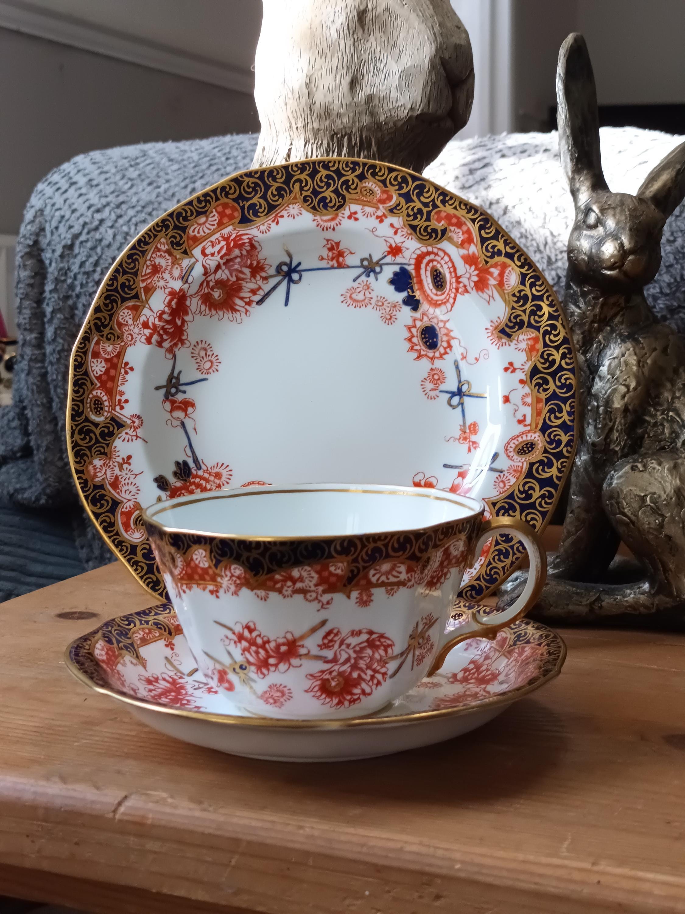 Fabulous Very Rare Antique Victorian Royal Crown Derby Fine Bone