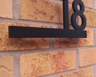 Letreros de números de casa acrílicos personalizados
