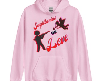 Safittarius Vs Love Unisex Hoodie