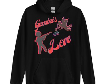 Gemini Vs Love Unisex Hoodie