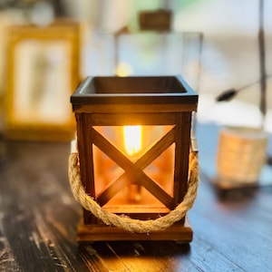 Walnut Vintage Bulb Illumination Candle Fragrance Set including 3: rope, metal roof, Lightbulb. Home Fragrance, candle wa