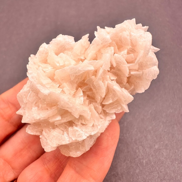 Pearly Pink Dolomite from Hunan, China - Gorgeous Mineral Specimen Similar to Calcite