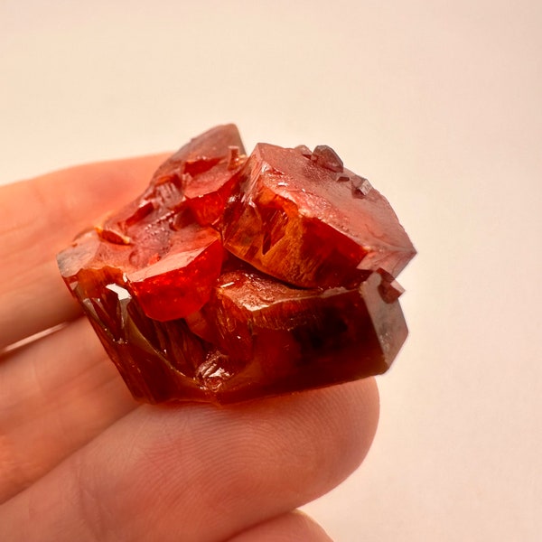 Vanadinite - High Quality Thick Hexagonal Prism - Nice Formation of Thick Crystals