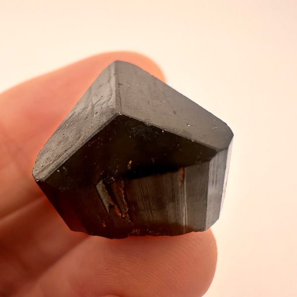 Terminated Schorl Tourmaline from Erongo Mountains, Namibia, Shiny High Quality Well-Formed Tourmaline Crystal Mineral Specimen