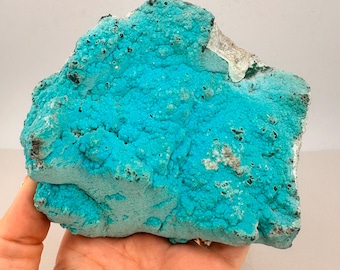 Big Bright Blue Chrysocolla - Stunning Mineral Specimen Crystal Display Piece