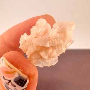 Pearly Pink Dolomite with Green Fluorite from Hunan, China - Gorgeous Mineral Specimen Similar to Calcite